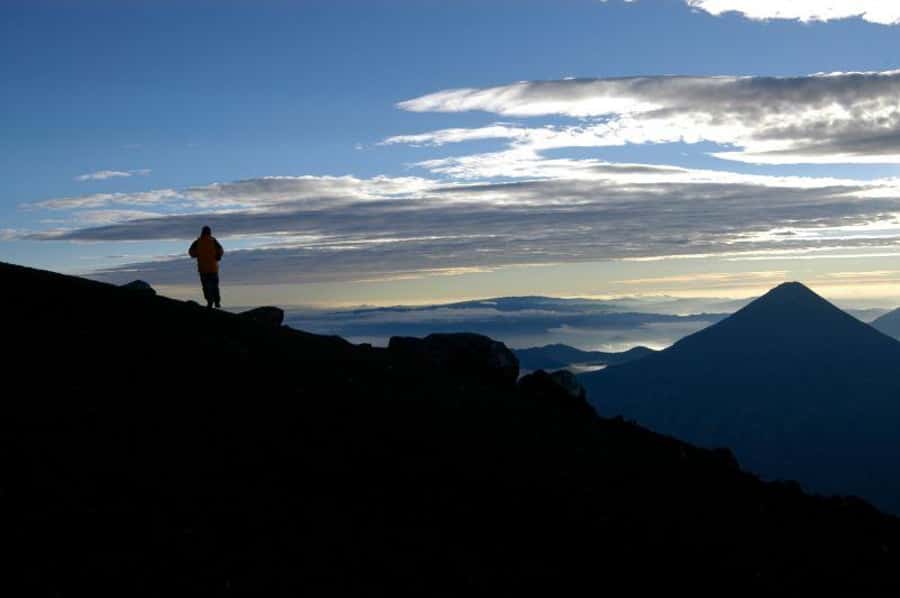 1 Day Acatenango Volcano Hike from Antigua - First hour: cornfields and a hard warm-up