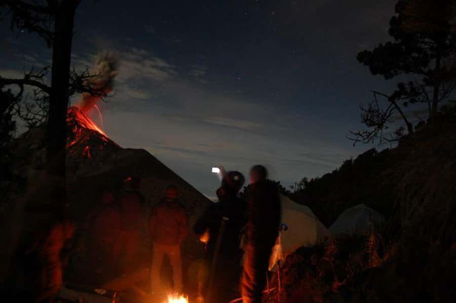 1 Day Acatenango Volcano Hike from Antigua - Second hour: old-growth cloud forest