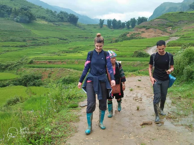 1-Day Sapa Long Trek - Rice Field Terrace, Ethnic Culture - Lao Chai Sang and a real mountain lunch