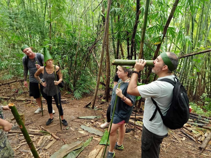 1 Day trekking : Chiang Rai popular activity,Fun in Nature. - Lunch over a wood fire in a Lisu setting
