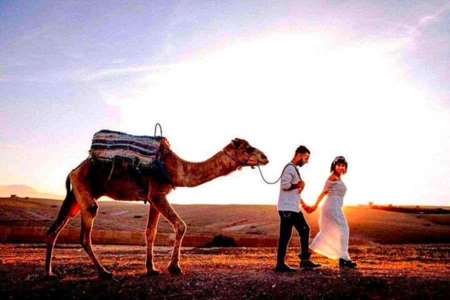 2 Days Desert Agafay and Atlas Mountains Trek From Marrakech - Lunch, tagine, and a night at the mountain riad