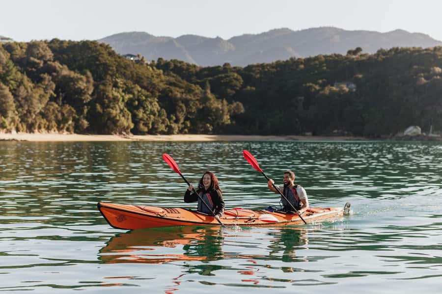 Abel Tasman National Park: Cruise, Kayak, & Hike Tour - From Nelson to Kaiteriteri