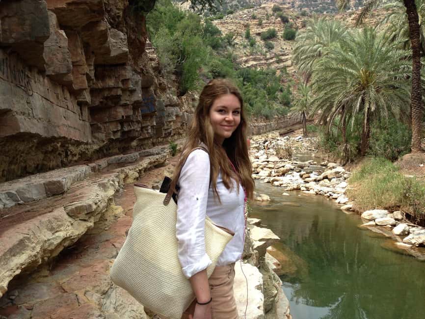 Agadir Paradise Valley Trip Hiking & Swimming - The turquoise river and swimming stop