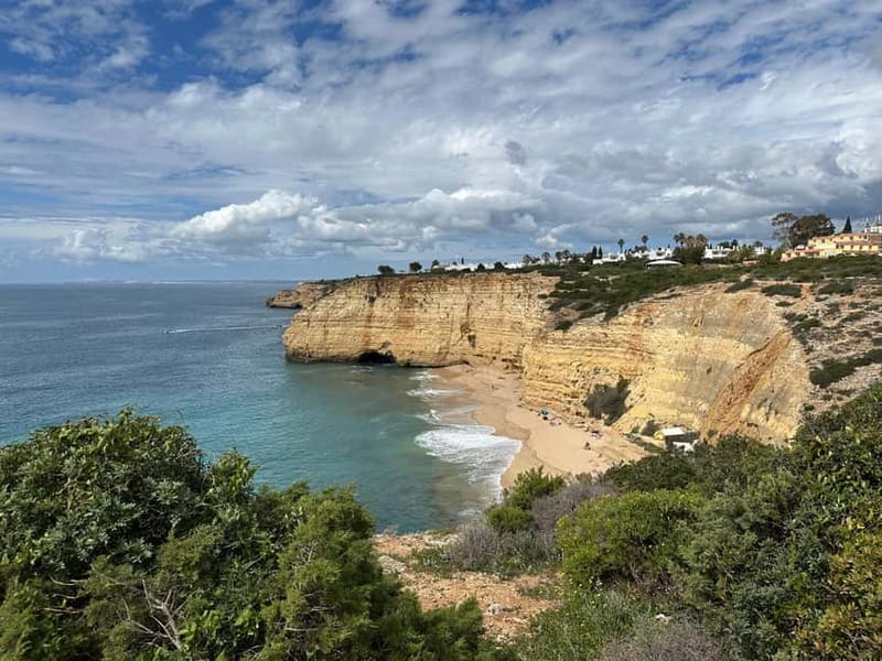Algarve: 7 Seven Hanging Valley Hike Tour- Photos & Transfer - Benagil Beach and the cave from above