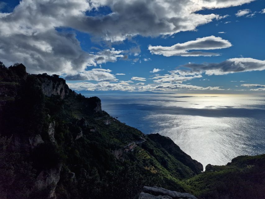 Amalfi Coast Path of the Gods Hike from Agerola - Capri, the Faraglioni, and the Gulf of Salerno