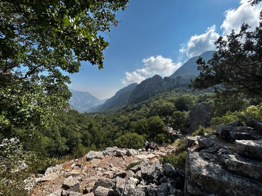 Antalya: Hiking in Termessos Ancient City - Walking up through the ancient city