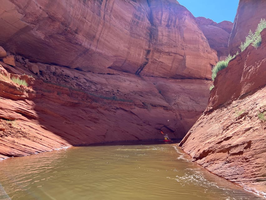 Antelope Canyon Lake Powell: Guided Kayaking & Hike Tour - Hiking the slot canyon on foot