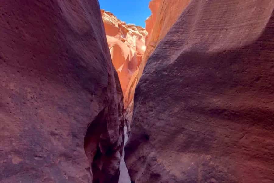 Antelope Valley: Ligai Si Anii Canyon Hiking Tour - The stairwells and sidewall section