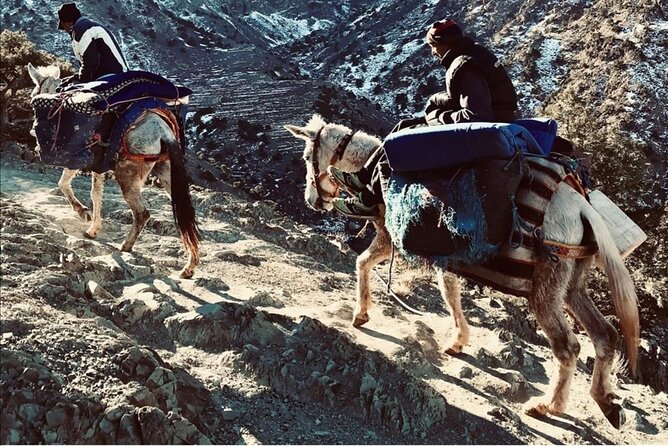 Atlas Valleys & Mount Toubkal Private 3 Days Trek From Marrakech - Ait Souka and the first night in the mountains