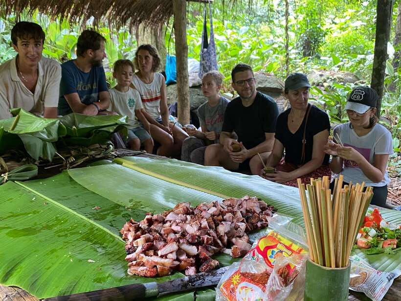 Authentic trek only walk in Chiang Rai jungle - The Waterfall Is the Reward for the Hard Work