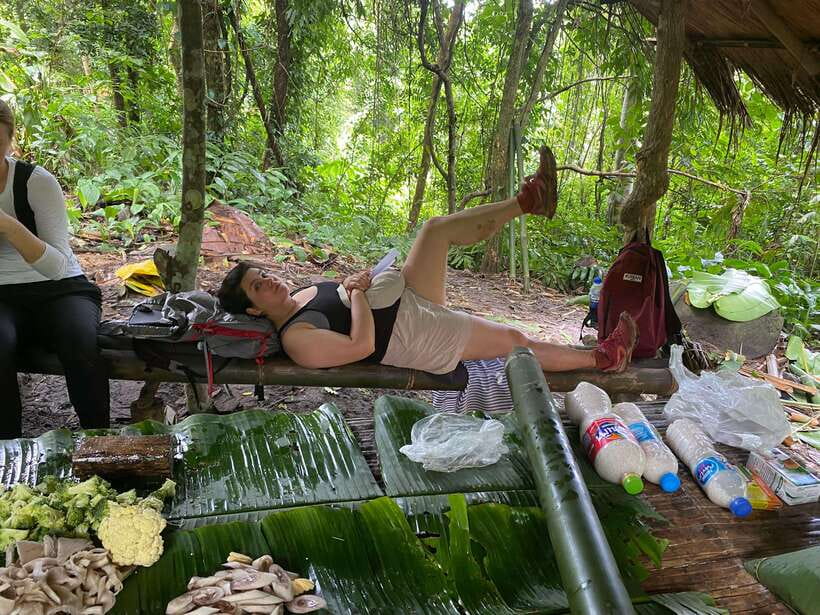 Authentic trek only walk in Chiang Rai jungle - Akha and Lahu Communities on the Way Back