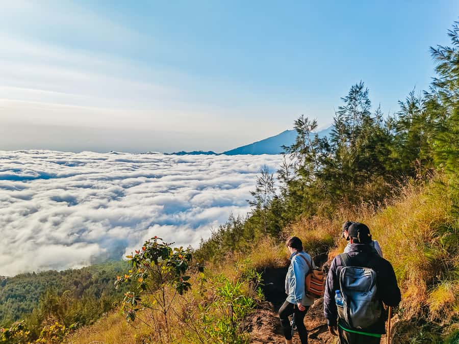 Bali: Mount Batur Guided Sunrise Trek with Breakfast - The 3.5 km climb to the summit