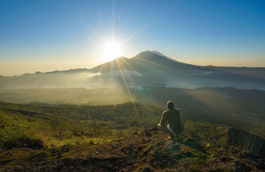 Bali: Mount Batur Sunset Trek with Picnic - Walking through caldera, lava, and forest
