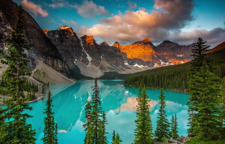 Banff/Canmore Moraine Lake & Lake Louise-Hike/Canoe/Sightsee - What the 14-person van is really worth