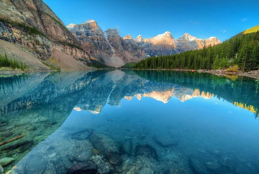 Banff/Canmore Moraine Lake & Lake Louise-Hike/Canoe/Sightsee - Who should choose Option 1 or Option 2?