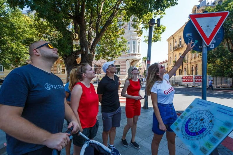 Batumi & Mtirala N.P. hike group tour from Kutaisi - Europe Square and Medea’s golden statue