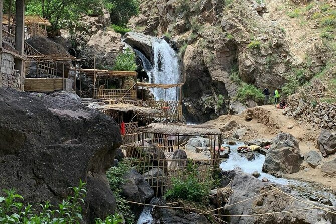 Berber villages : Atlas Mountains Day Hike from Marrakech - Imlil Valley below Mount Toubkal