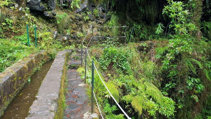 Caldeirão Verde: Levada Caldeirao Verde Hiking Transfer - Four tunnels where a headtorch matters