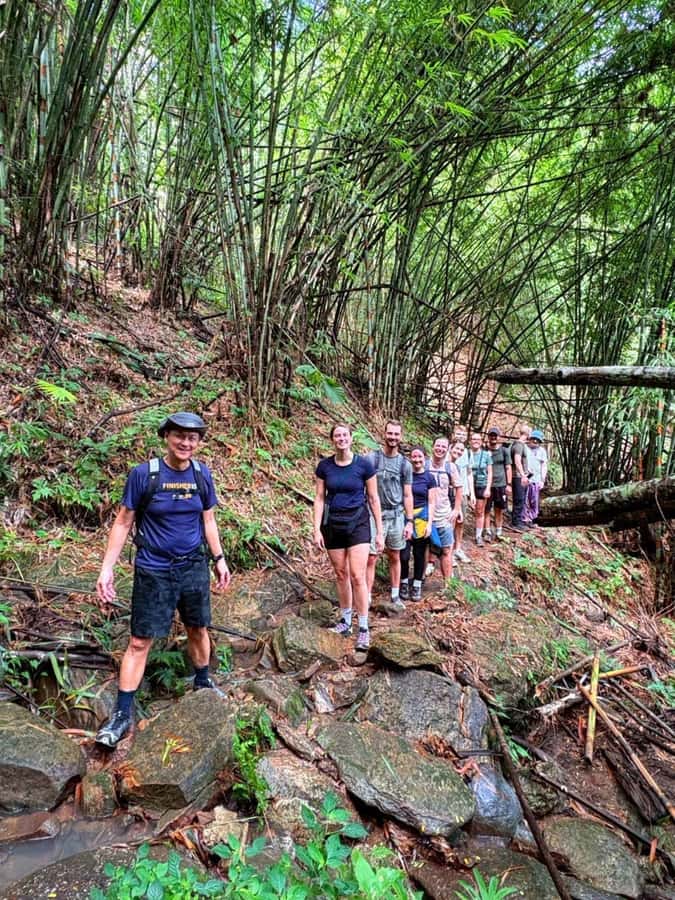Chiang Mai: 2-Days Jungle Trek, Waterfalls and Karen Village - Through Karen farmland and into the jungle