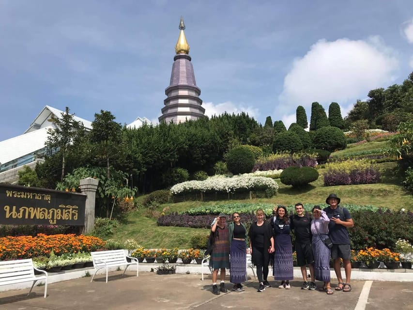 Chiang Mai: Doi Inthanon Park with Kew Mae Pan Hike Day Trip - The Royal Pagodas and Their Garden Views