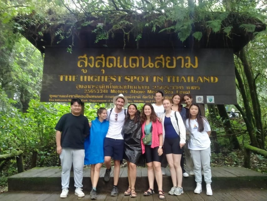 Chiang Mai: Doi Inthanon Park with Kew Mae Pan Hike Day Trip - Lunch, Dietary Options, and the Final Waterfall