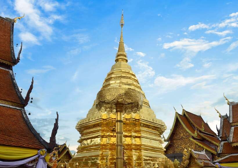 Chiang Mai: Hike on Monk’s Trail and Doi Suthep Private Tour - Continuing up to Wat Phra That Doi Suthep