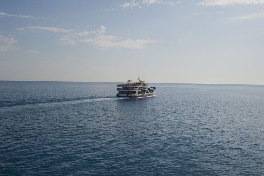 Crete: Samaria Gorge Hike - The ferry along Crete’s south coast