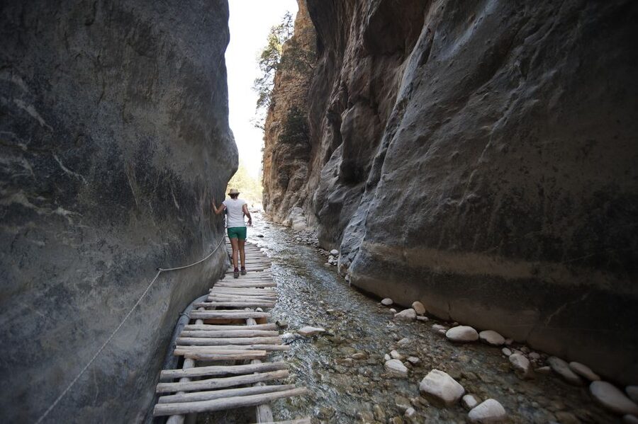 Crete: Samaria Gorge Hike - The long road from the north coast