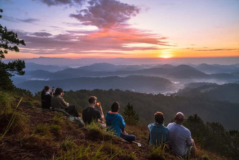 Dalat: Cloud Chasing packaged hike - Sunrise Pickup Included - Returning to town for a real breakfast