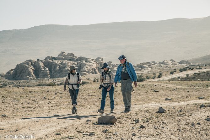 Dana to Petra Trek + Wadi Rum & the Dead Sea - 9 Days - Day 5: approaching Little Petra