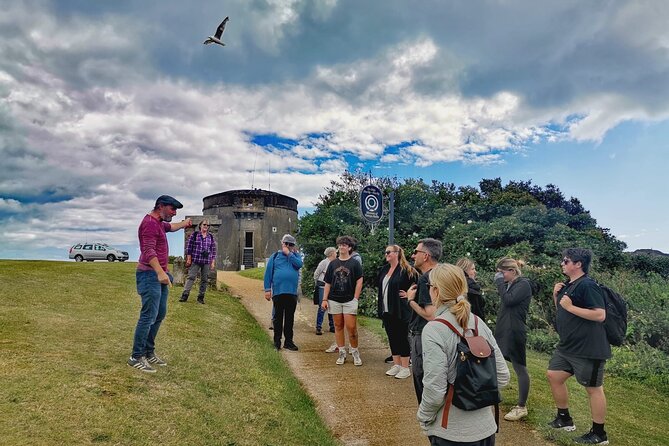 Dublin Coastal Hike, Pints & Puppies Adventure - Lighthouse views and Howth’s maritime past