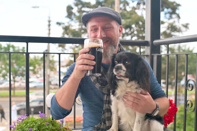 Dublin Coastal Hike, Pints & Puppies Adventure - Old Howth, local stories, and St. Mary’s Abbey