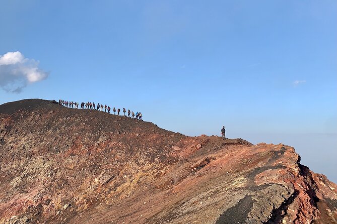 Etna excursion 3000 meters with 4x4 cable car and Trekking - What you see at the upper craters