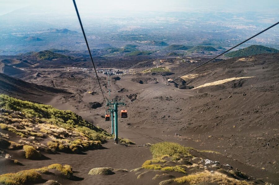 Etna: summit craters trekking with volcano guide 3350mt - Cable car to 2,500 meters, then a 4x4 to the upper slopes