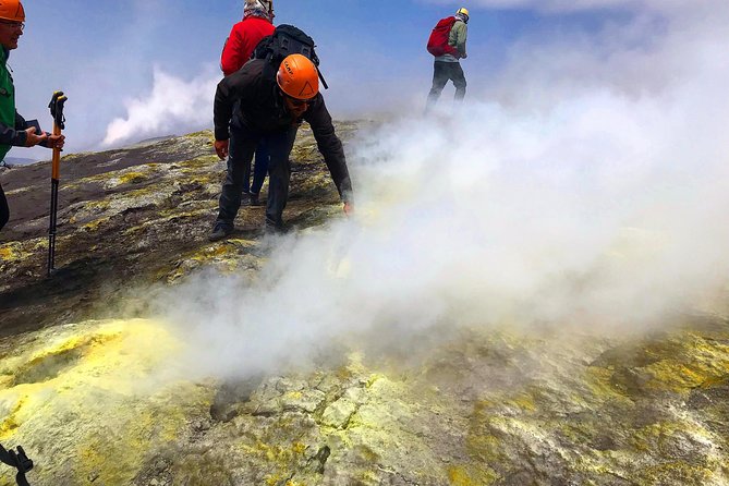 Etna - Trekking to the summit craters (only guide service) experienced hikers - What the volcanic terrain feels like underfoot