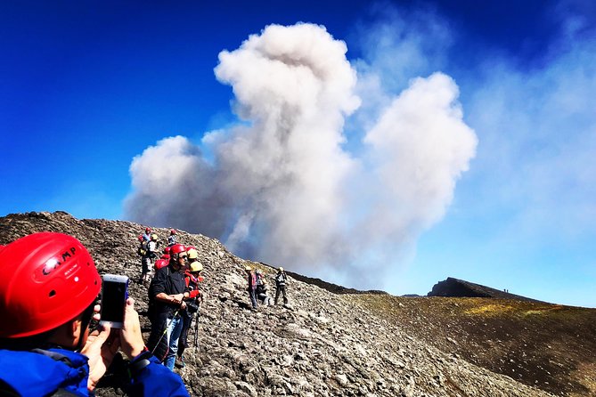 Etna - Trekking to the summit craters (only guide service) experienced hikers - The long descent is harder than it looks