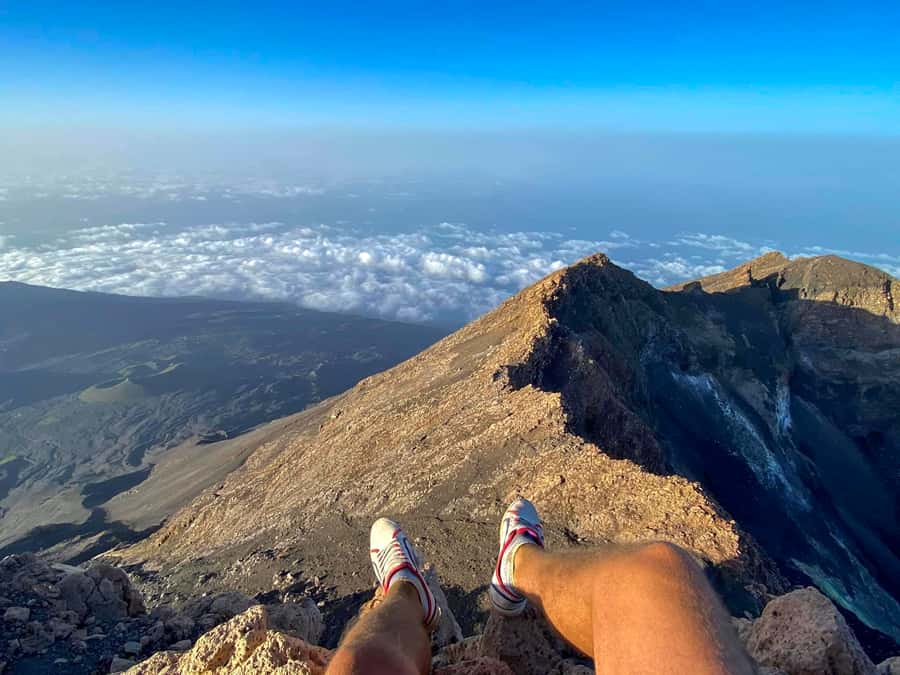 Fogo Island: Pico do Fogo Volcano Summit Hike - A picnic break, with food and water from you