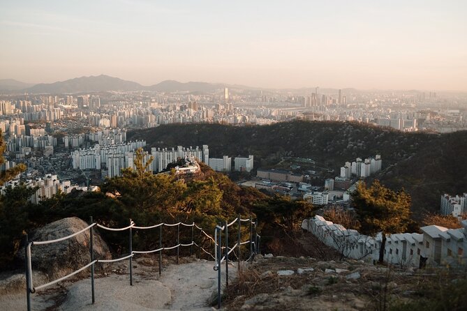 Fortress Night Hike & Snack at a Local Market - Walking beside Inwangsan’s old fortress wall