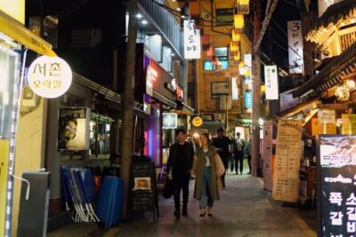 Fortress Night Hike & Snack at a Local Market