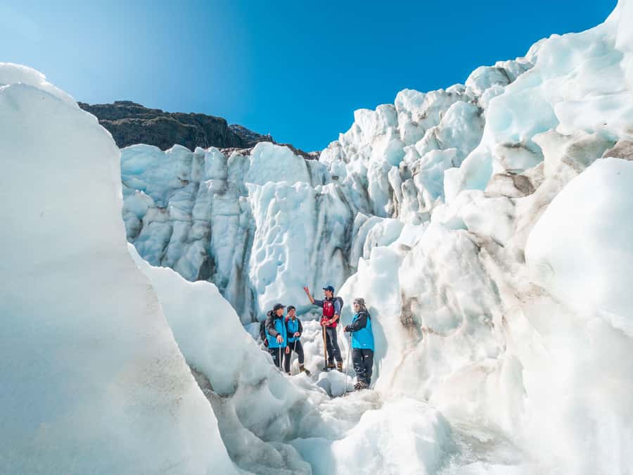 Fox Glacier: Up to 3 Hours Hike with Helicopter Transfer - The five-minute flight onto the ice