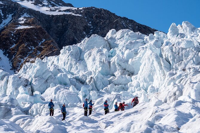 Franz Josef Glacier Heli-Hike - Getting dressed for ice, wind, and wet weather