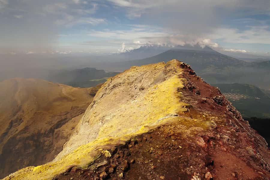 From Antigua: Pacaya Volcano Trek - The first climb through pine forest