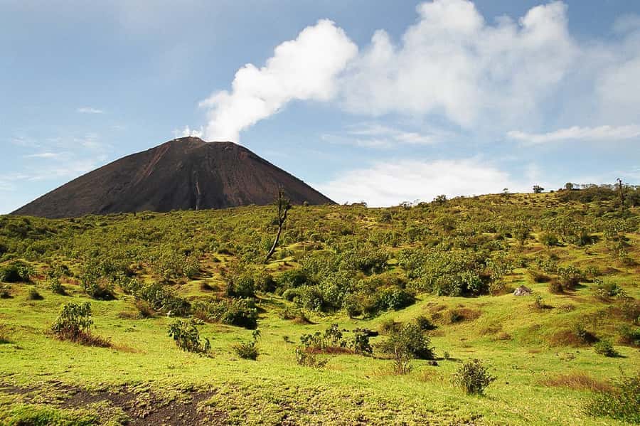 From Antigua: Pacaya Volcano Trek - Views toward Agua, Fuego, and Acatenango
