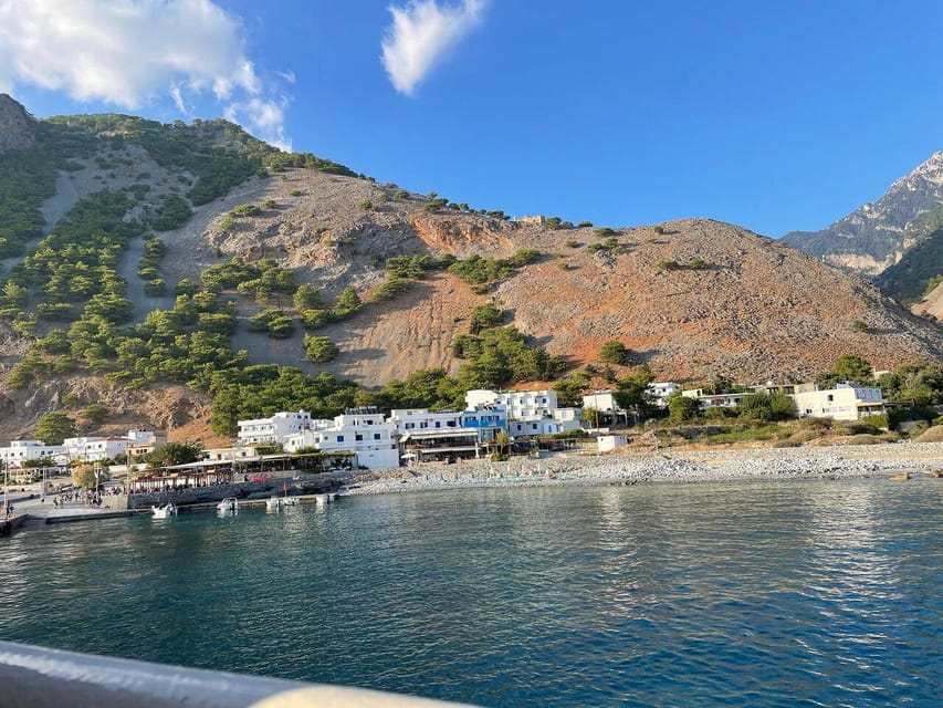 From Chania: Samaria Gorge with Professional Hiking Guide - Agia Roumeli gives your legs a proper reward