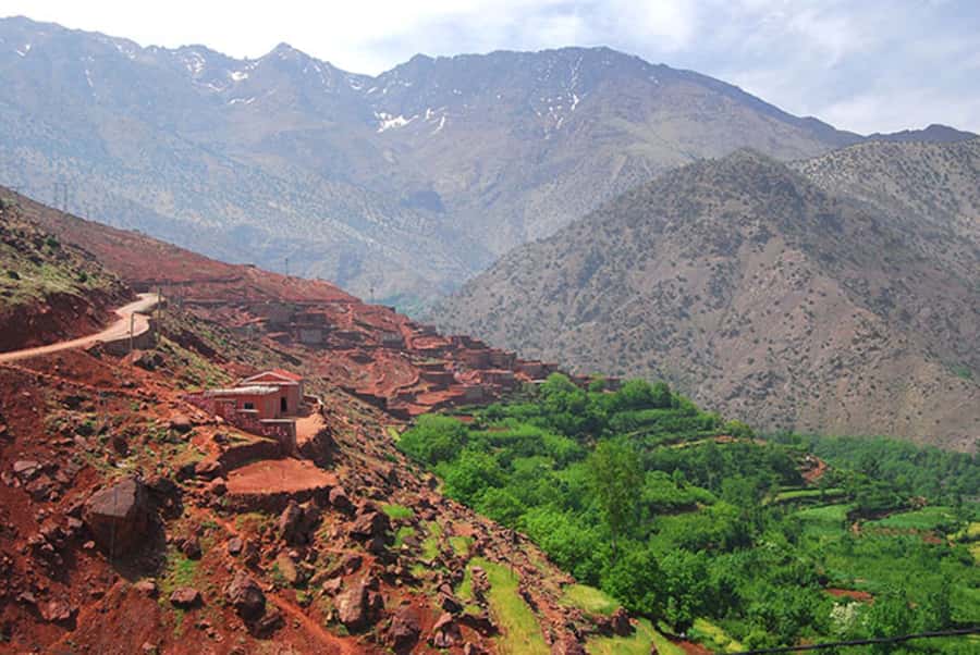 From Marrakech: 3-Day Mount Toubkal Climbing Trek - The long descent to Imlil