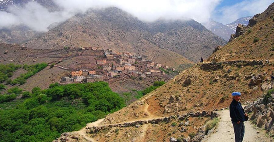 From Marrakech: Atlas Mountains 4-Day Hike with Hotels - Day 1: Imlil to Tachdirt over Tizi N’tamater