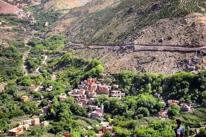 From Marrakesh: Zip-Line & Hike in the Atlas Mountains - Walking through the Atlas Mountains