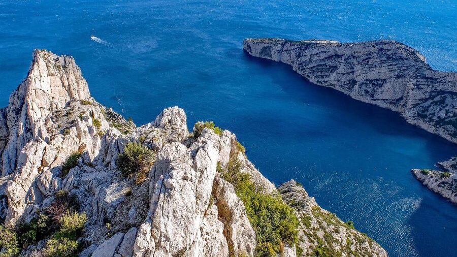 From Marseille: Calanques National Park Guided Hike - Walking through pine, rosemary, and limestone