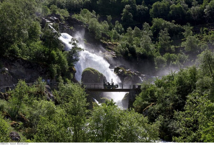 From Olden: Briksdal Glacier Guided Hiking Shore Excursion - The 45-minute ride through Olden Valley