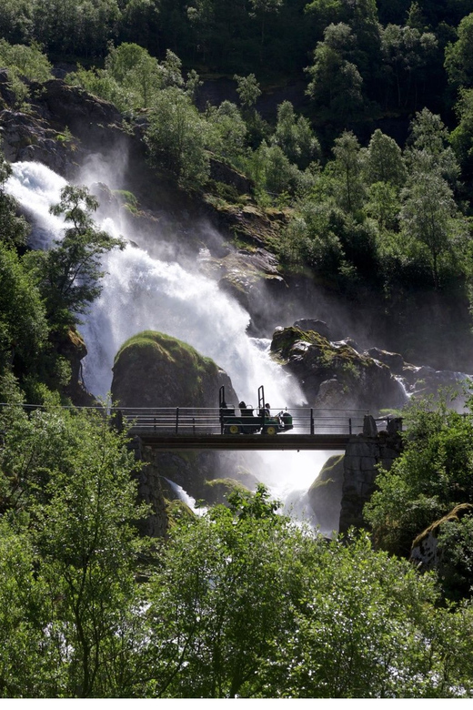 From Olden: Briksdal Glacier Guided Hiking Shore Excursion - Starting the Briksdalbreen walk
